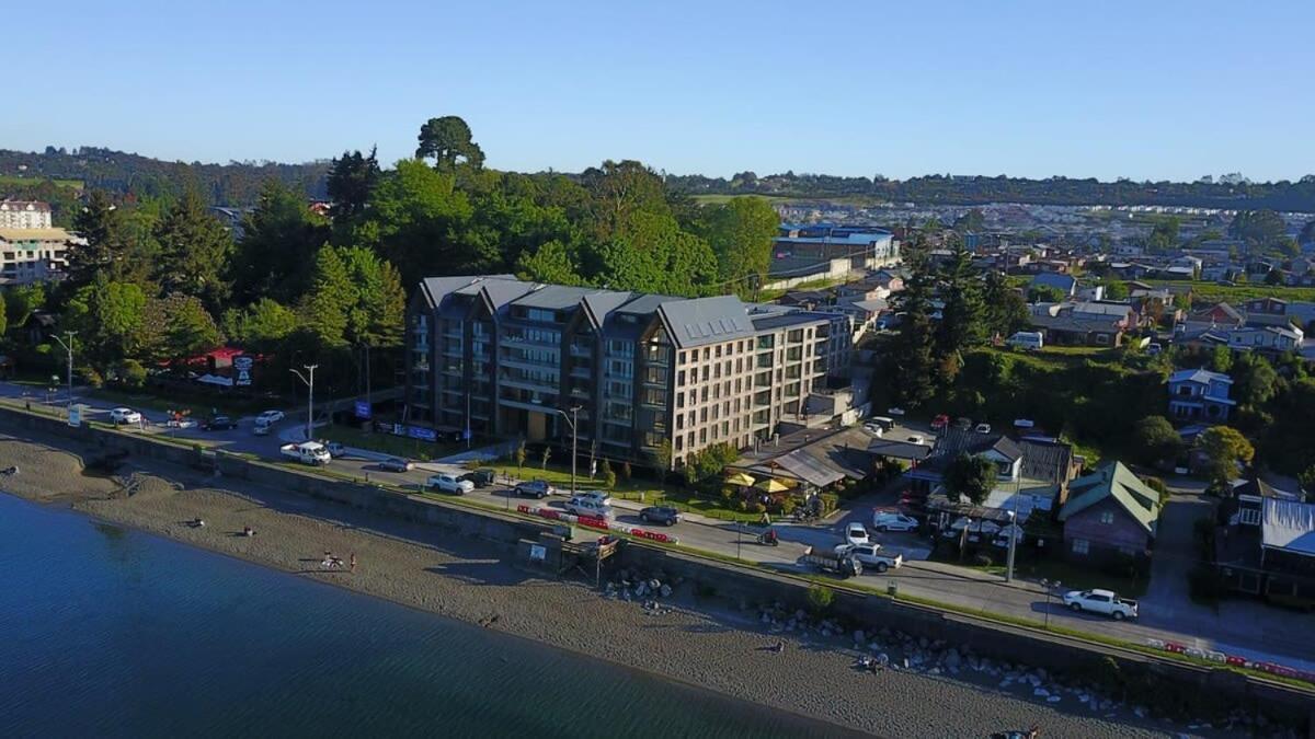 Depto 2D2B Frente A La Costanera Piscina Temperada Servicio Hom 0401 Appartement Puerto Varas Buitenkant foto