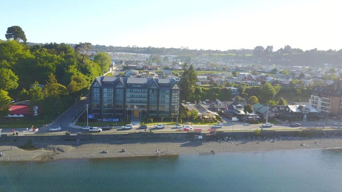 Depto 2D2B Frente A La Costanera Piscina Temperada Servicio Hom 0401 Appartement Puerto Varas Buitenkant foto