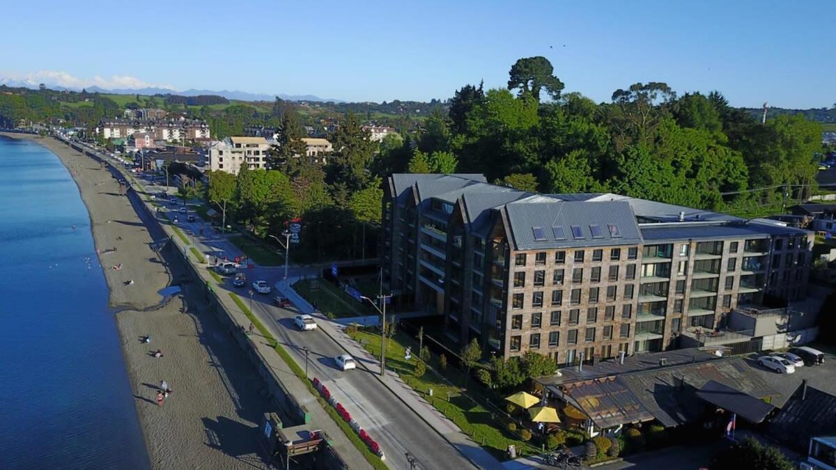 Depto 2D2B Frente A La Costanera Piscina Temperada Servicio Hom 0401 Appartement Puerto Varas Buitenkant foto