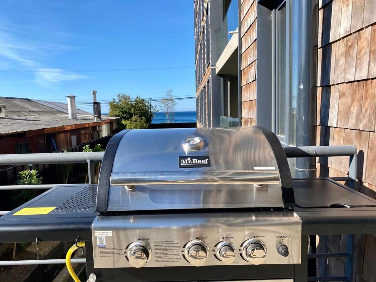 Depto 2D2B Frente A La Costanera Piscina Temperada Servicio Hom 0401 Appartement Puerto Varas Buitenkant foto